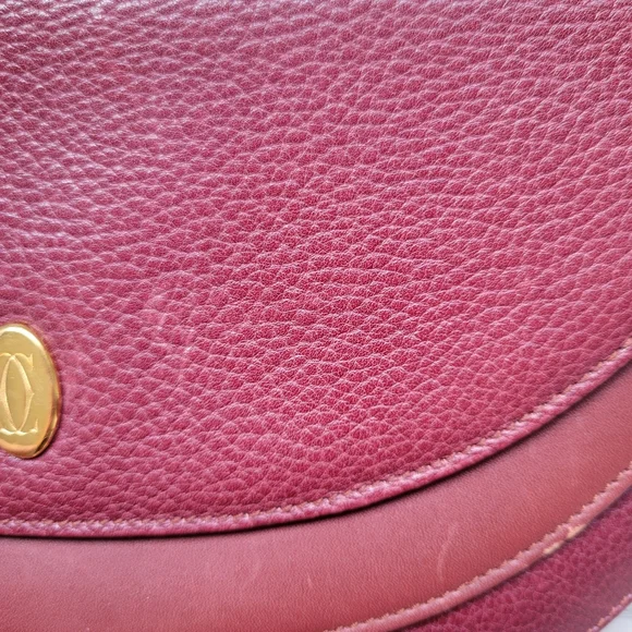 Vintage Cartier Double Flap Crossbody Bag - Picture 5 of 16